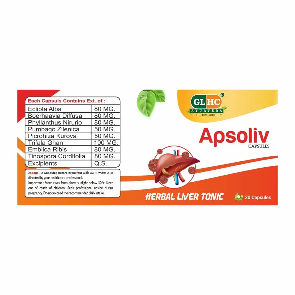 Apsoliv Capsules Ayurvedic Composition and Indications