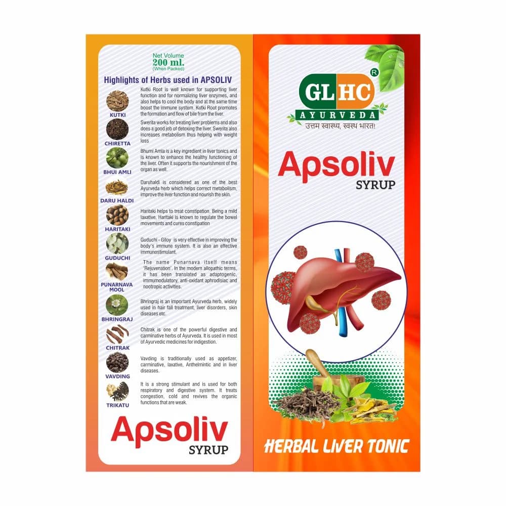 Apsoliv Syrup Composition and Indications