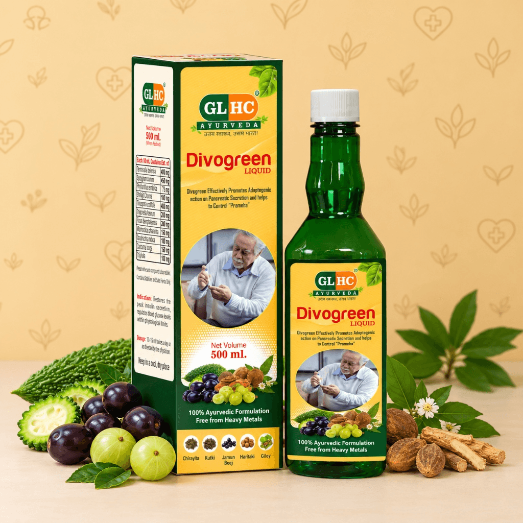 Divogreen Liquid Herbal Composition Packshot