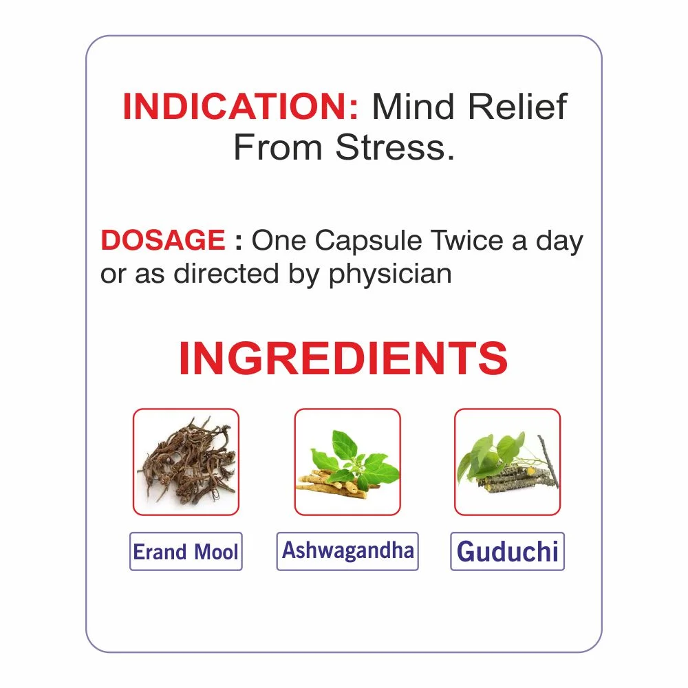 Manaskalp Capsules Key Ingredients and Usage Direction