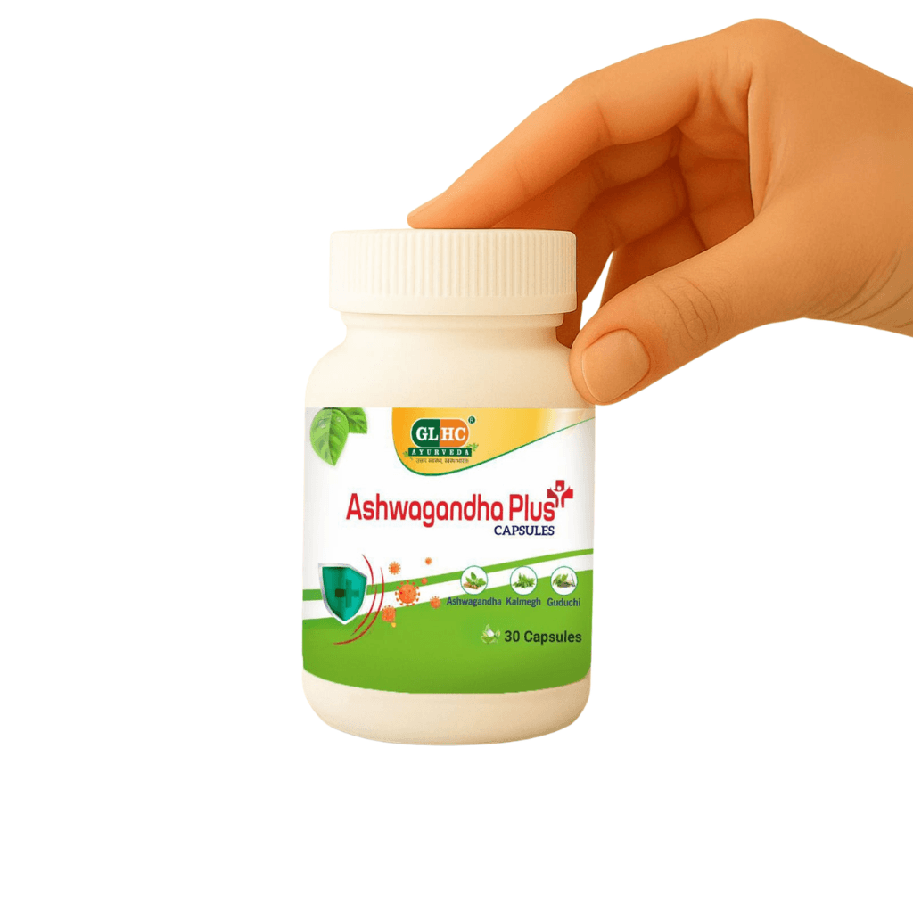 Ashwagandha Plus Capsules Studio Cutout Packshot