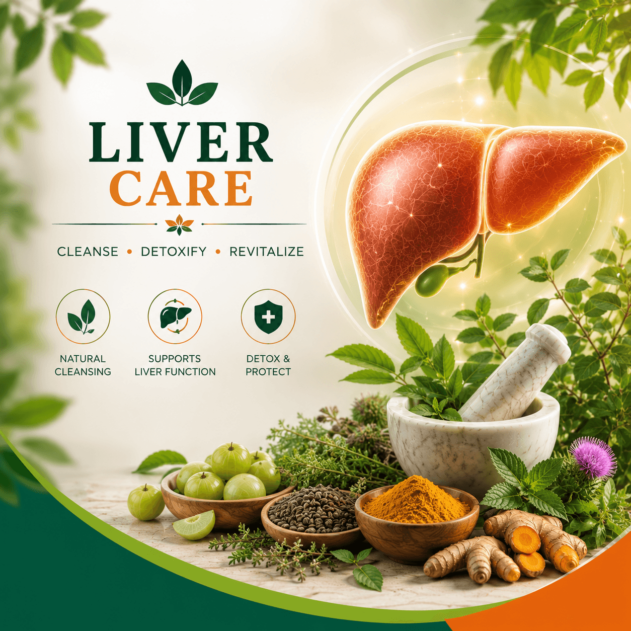 Liver Care Ayurvedic formulations for liver health and detoxification