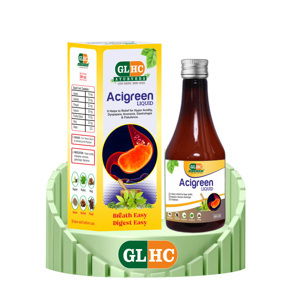 ACIGREEN LIQUID #1 – Effective Relief for Hyper Acidity
