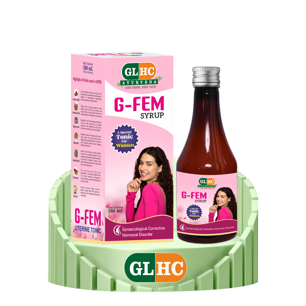 G-FEM Syrup #1 – Herbal Uterine Tonic for Women’s Wellness